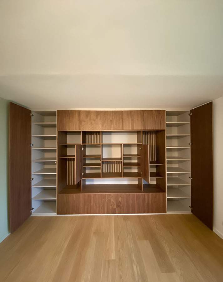 création bibliothèque sur mesure Obernai